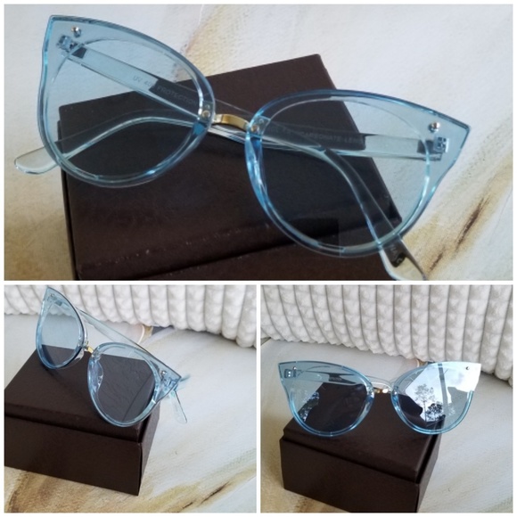 Accessories - Retro Vintage Narrow Cat Eye Sunglasses for Women